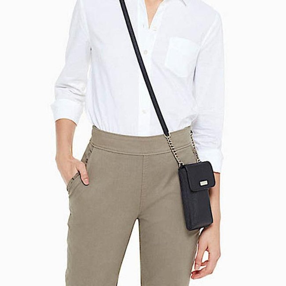 Kate Spade North South Leather Phone Crossbody Bag